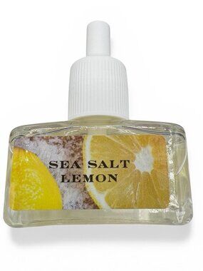 SET OF 3 HomeWorx Slatkin Sea Salt Lemon Fragrance Oil Refill 0.7 oz
